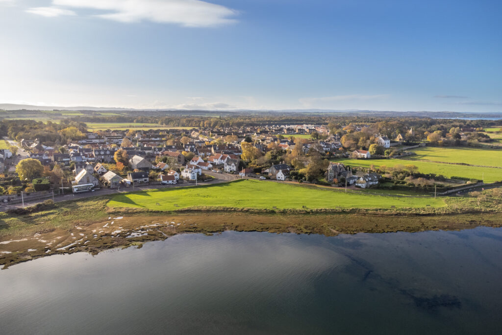 Aberlady Bay Drone Image